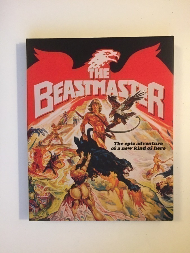 The Beastmaster (4K Ultra HD + Blu-ray) Slipcover (UUSI)