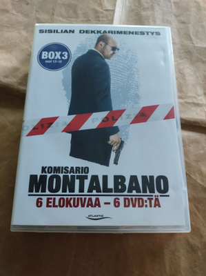 Komisario Montalbano Box 3 (osat 13-18) (DVD) (6 levyä)