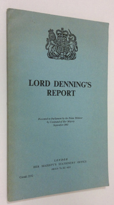 Lord Denning's Report : Presented to Parlament by the pri...