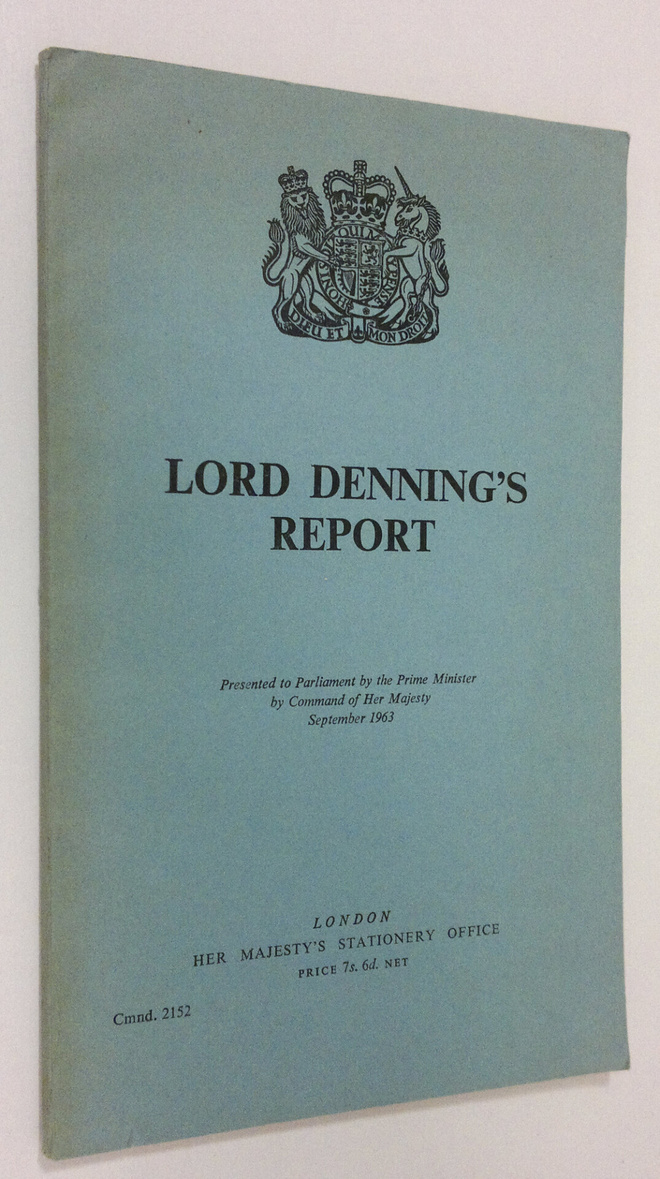 Lord Denning's Report : Presented to Parlament by the pri...