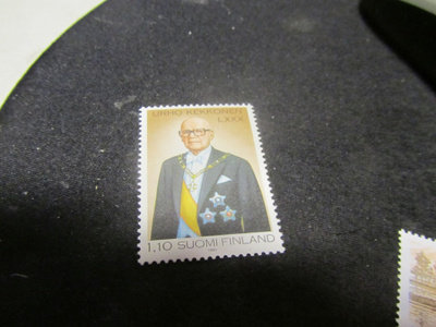 1980 prisidentti urho kekkone 80 v , postituore