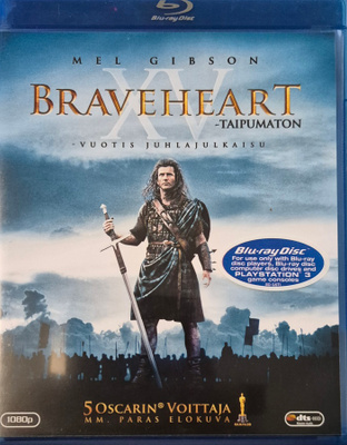 Braveheart - taipumaton -2Blu-Ray