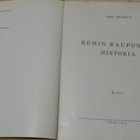 Ossi Hedman: Kemin Kaupungin Historia 1-2 -kirjat, v.1969-76 - pikkukuva 5