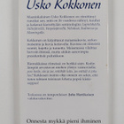 Usko Kokkonen : Onnesta mykkä pieni ihminen (signeerattu) - pikkukuva 2
