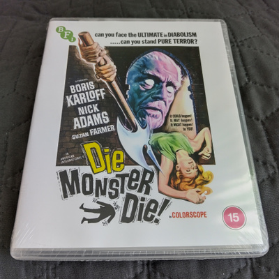 Die Monster Die - Pahan kasvot Blu-Ray **muoveissa**