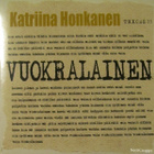 Katriina Honkanen • Vuokralainen CD-Single UUSI - pikkukuva 1