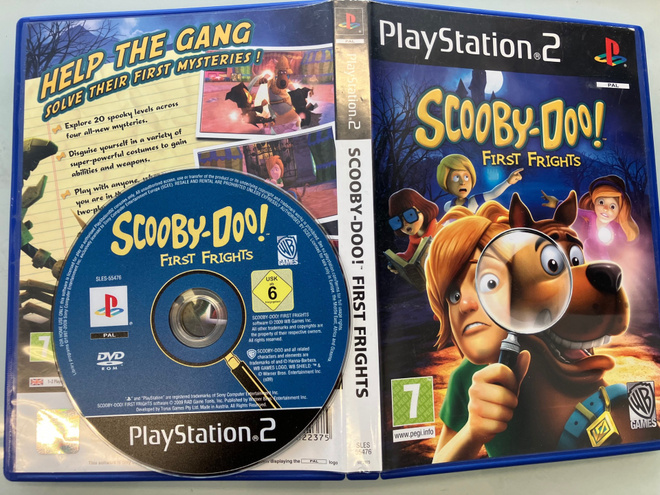 Scooby-Doo! First Frights PS2