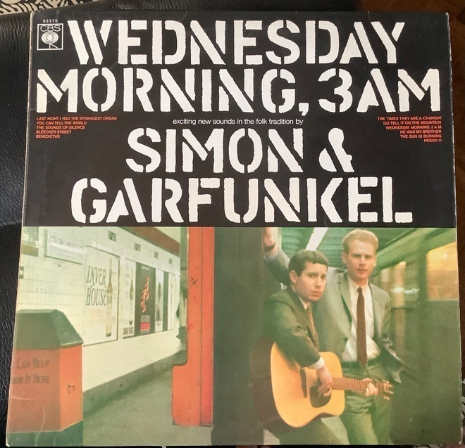 SIMON& GARFUNKEL :” Wednesday Morning, 3 Am, vinyyli lp