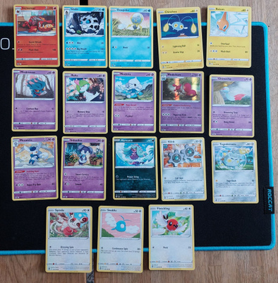 Pokemon kortit 18kpl (#28 Silver Tempest)