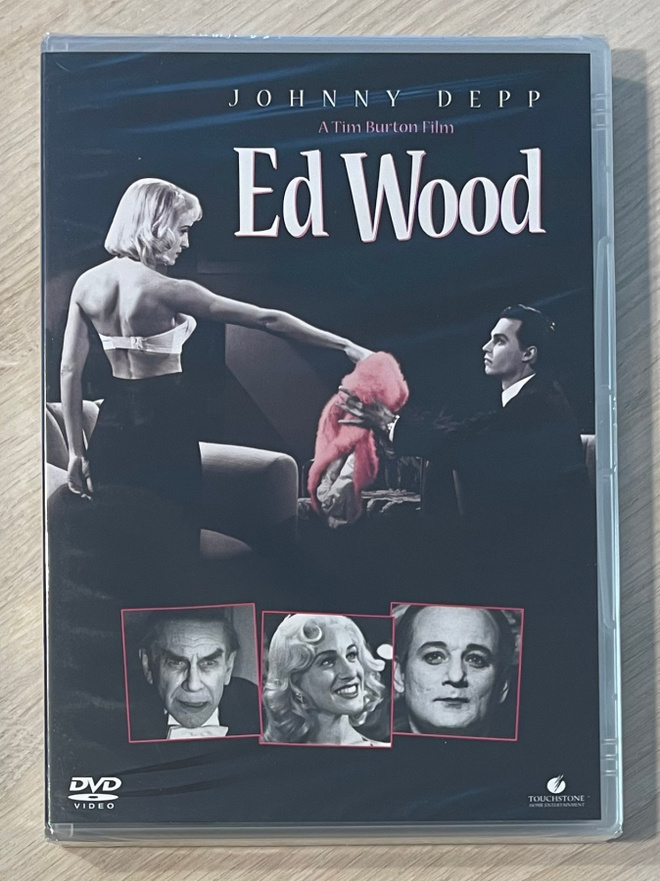 Tim Burton: Ed Wood (1994) Johnny Depp (UUSI)