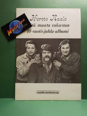 HORTTO KAALO - TÄTÄ MAATA RAKASTAN NUOTTIKIRJA