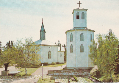 Postikortti, PORI, REPOSAAREN KIRKKO