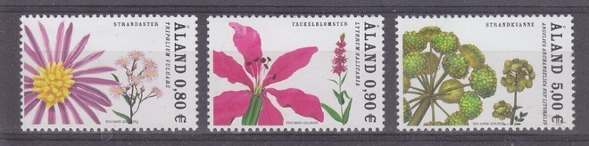 Åland rantakukkia nimellisarvo jo 6,7€