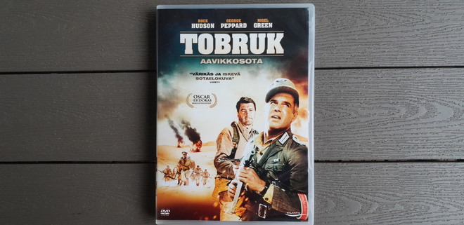 DVD: Tobruk - Aavikkosota (Rock Hudson 1967/2010)