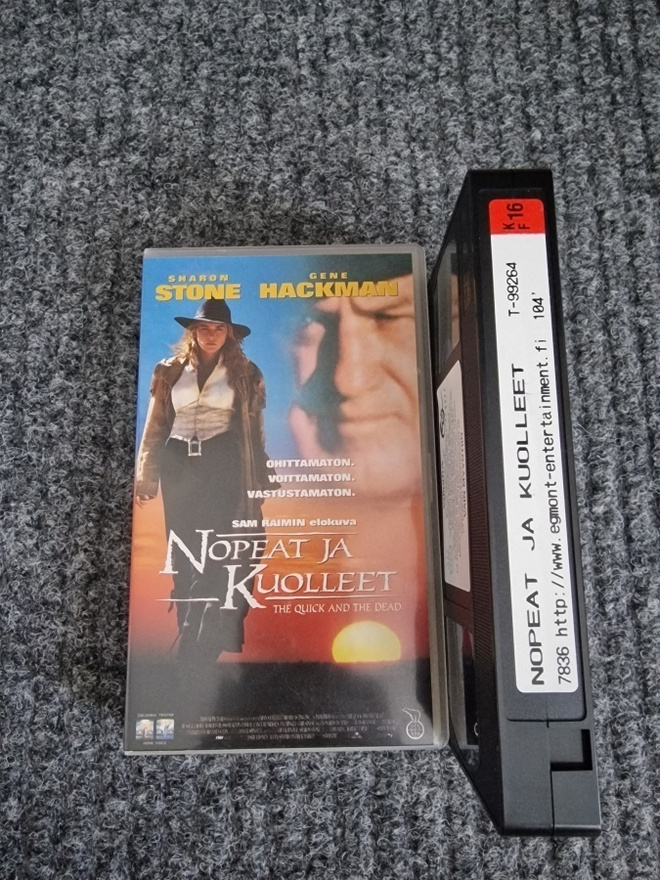 Nopeat ja Kuolleet (Sharon Stone) VHS