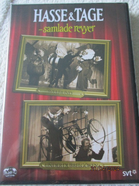 SAMLADE REVYER (DVD) SVEA HUND - UNDER DUBBELGÖKEN (uusi)