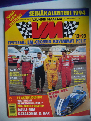 Vauhdin Maailma Nro 12/1993 (27.10)