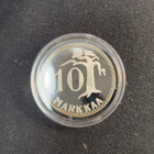 10 markkaa v. 1955, 0.925 hopeaa - pikkukuva 1