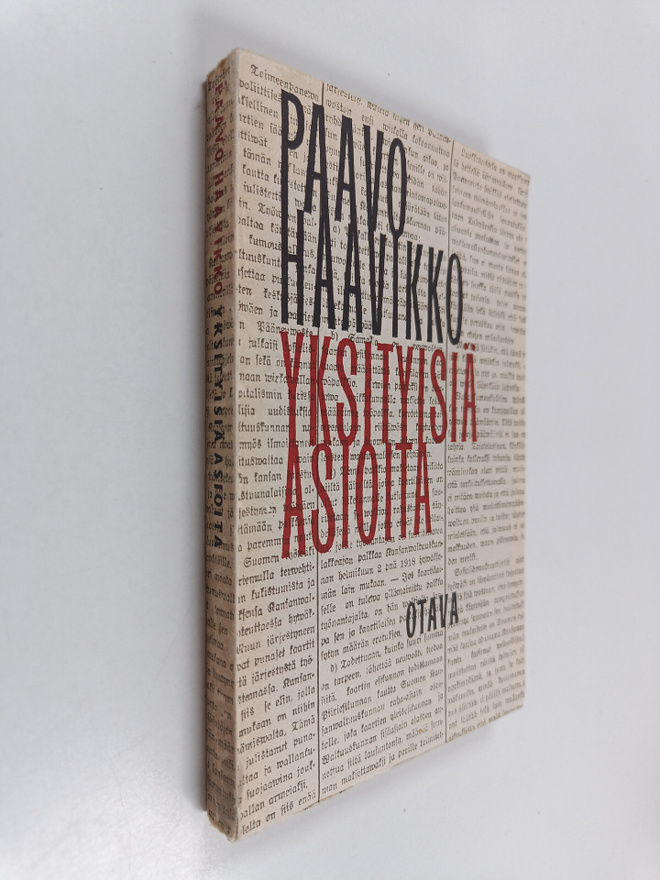 Paavo Haavikko : Yksityisiä asioita