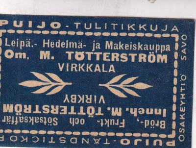 Virkkala. Om. M. Tötterström   s62