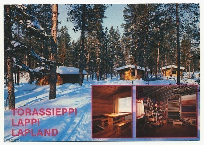 Muonio Torassiepin lomamökit 1970-1980-luku