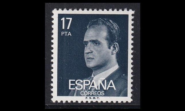 Espanja 2659 ** Käyttösarja kuningas Carlos I (1984)