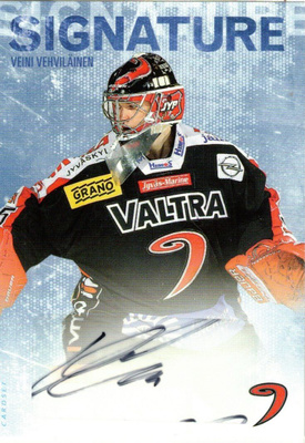 2016-17 Cardset VEINI VEHVILÄINEN JYP Jokerit Signature