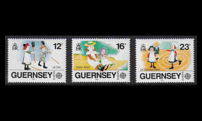 Guernsey 449-51 ** Europa lasten leikit (1989)