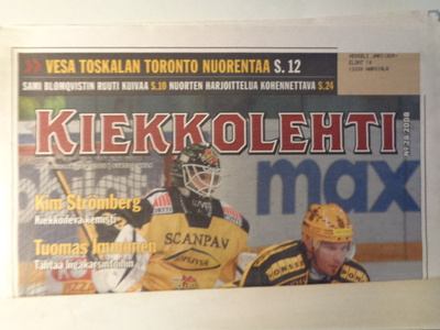 Kiekkolehti Nro 28/2008 (28.1)