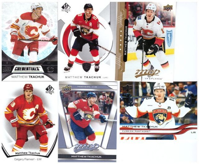 6 x MATTHEW TKACHUK Flames, Panthers