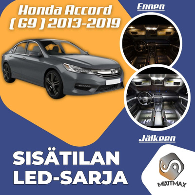 Honda Accord (G9) Sisätilan LED-sarja 17-osainen