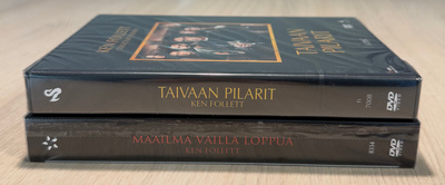 Ken Follett: Taivaan pilarit & Maailma vailla loppua (8DVD)
