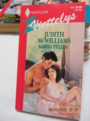 Harlequin Viettelys 43/1998 Judith McWilliams – Kaikki pelii