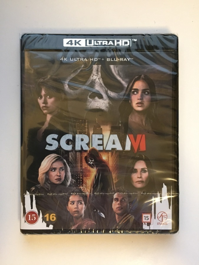 Scream 6 (4K Ultra HD + Blu-ray) 2023 (UUSI)