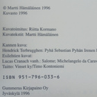Martti Hämäläinen - Eros, väkivalta ja uskonto (sid.) - pikkukuva 2