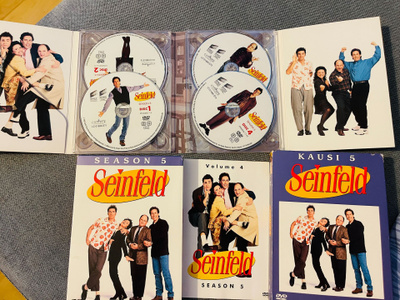 Seinfeld Kausi 5 (4-disc DVD) SuomiTXT
