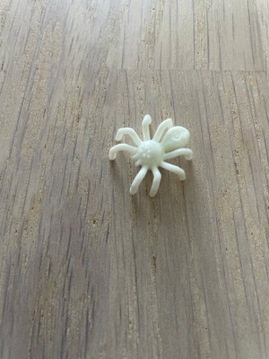 LEGO - Hämähäkki valkoinen, pimeässä hohtava