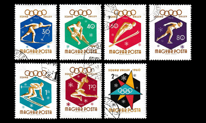 Unkari 1668-74 o Talviolympialaiset Squaw Valley (1960)