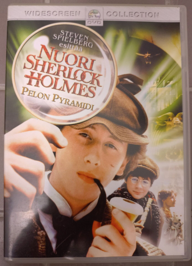 Nuori Sherlock Holmes: Pelon pyramidi (1985) dvd
