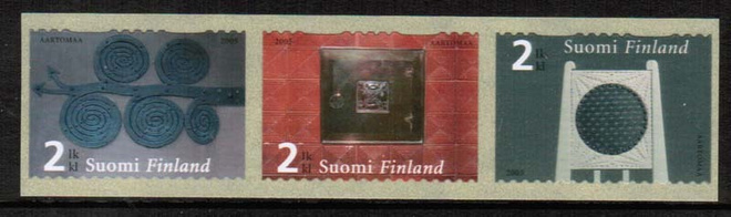 2005 Hvitträsk postituore 3-rivilö ikimerkkejä.