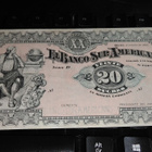 Ecuador 20 sucres 1920 S253a UNC - pikkukuva 1
