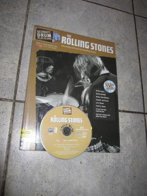 the rolling stones nuottivihko + 2 cd levyä mukana