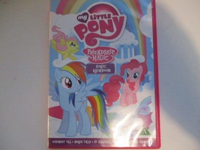 DVD MY LITTLE PONY SONIC RAINBOOM