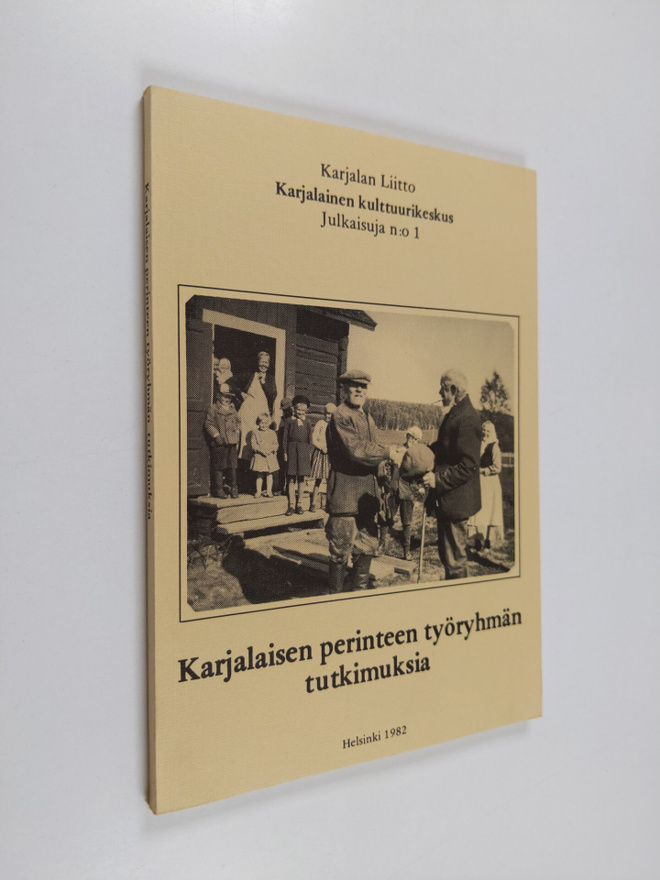 Karjalaisen perinteen työryhmän tutkimuksia