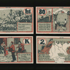 Itävalta Notgeld 50, 80 Heller, 1, 2 Kronen, Linz, 1. painos - pikkukuva 1