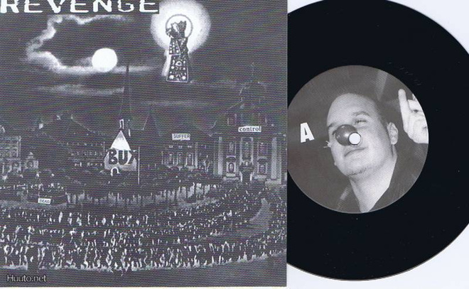 REVENGE dead buy suffer control EP -1996- 8-trax crustcore