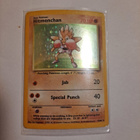 Hitmonchan 7/102 base set rare holo card - pikkukuva 1