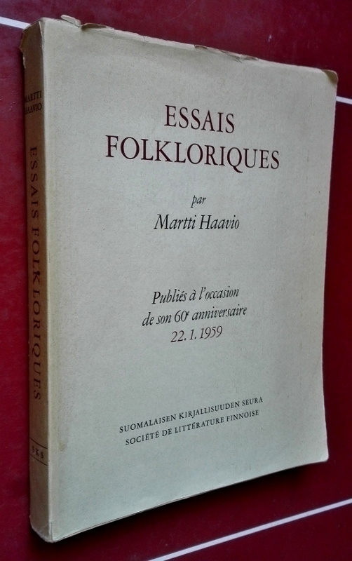 Essais folkloriques par Matti Haavio (1959)