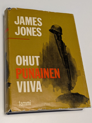 James Jones - Ohut Punainen Viiva (sidottu) HIENO KUNTO!!