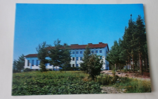 Kaustinen, Evankelinen kansanopisto, väripk, p. 1971